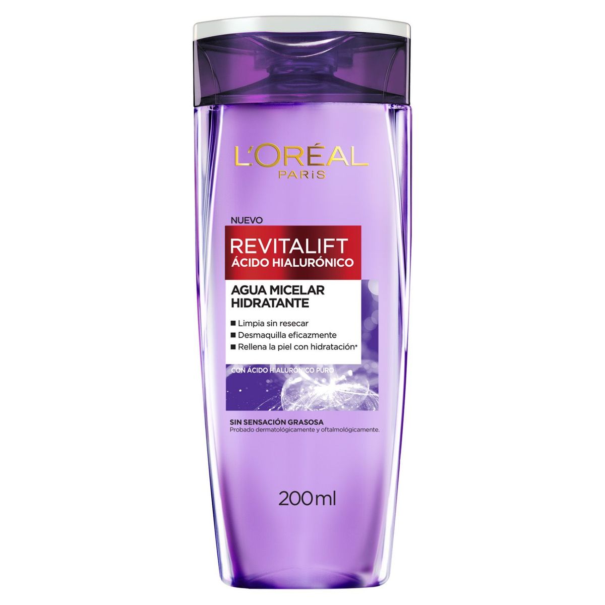 LOREAL PARIS - Agua Micelar Revitalift Loreal Paris para Todo tipo de piel 200 ml