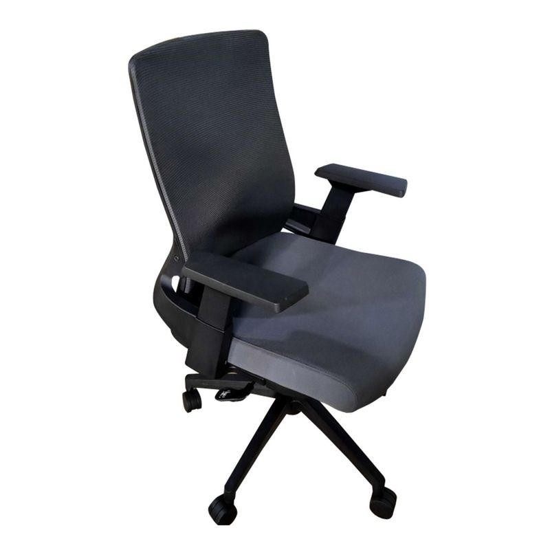 RTA DESIGN - Silla Ejecutiva Chloe Negro Gris