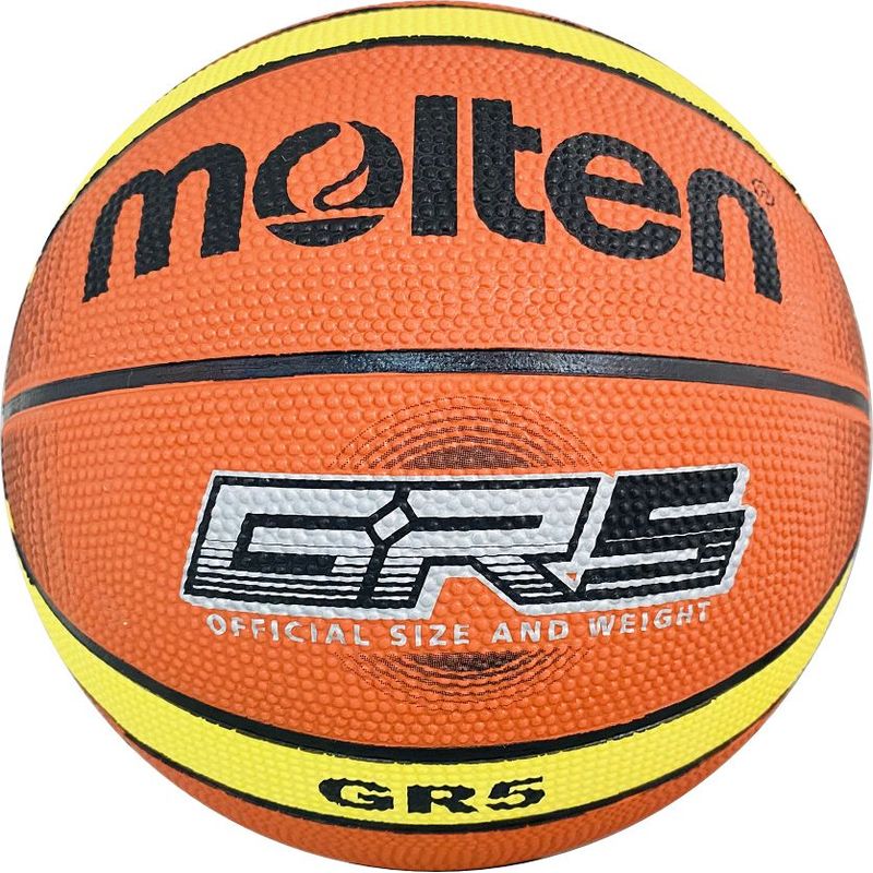 MOLTEN - Balón De Baloncesto Molten Bgrx5-TI 12 Paneles, Caucho