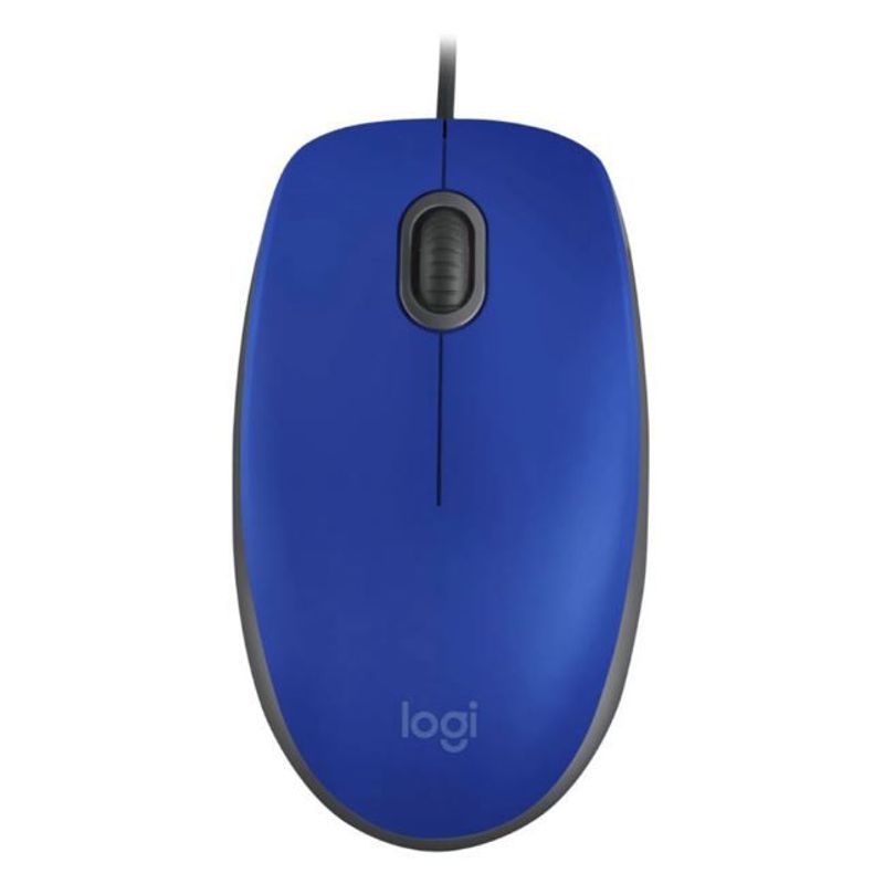 LOGITECH - Mouse logitech usb m110 silent 90 mas silencioso azul 910-006662