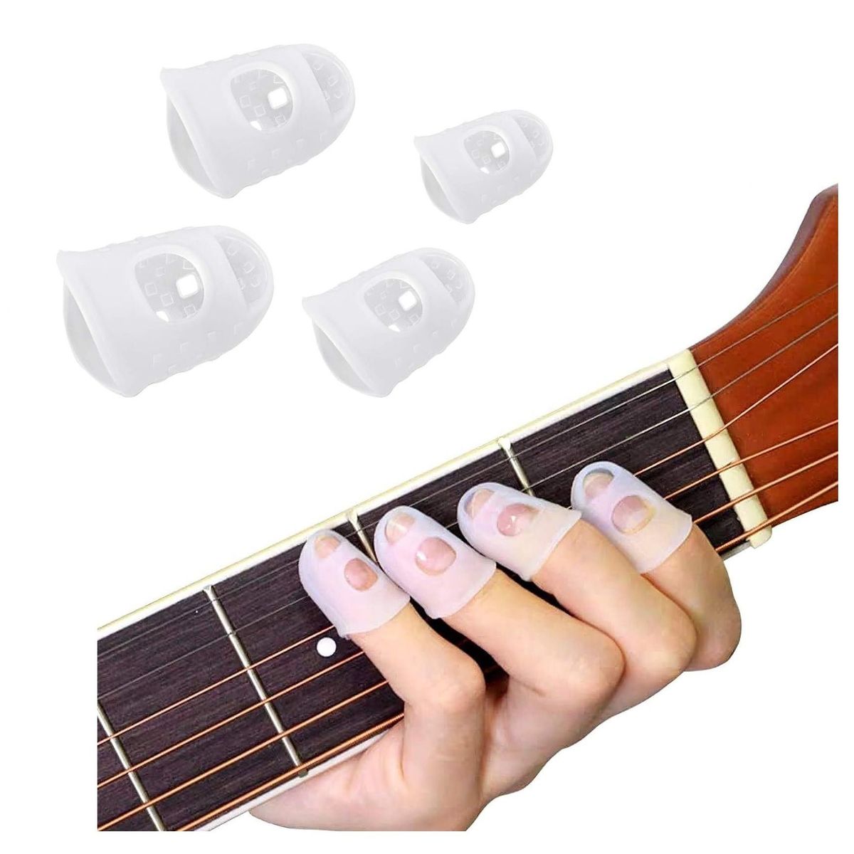 GENERICO - Protector De Dedos Para Instrumentos De Cuerda M