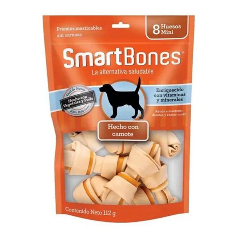 GENERICO - Smartbones Sweet Potato - Snack Mini - Perro - Camote x 8 u