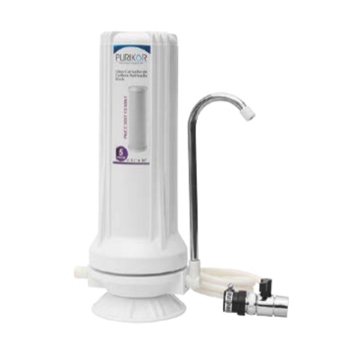 PURIKOR - Filtro de Agua PKF-1T  PURIKOR con Carbon Activado
