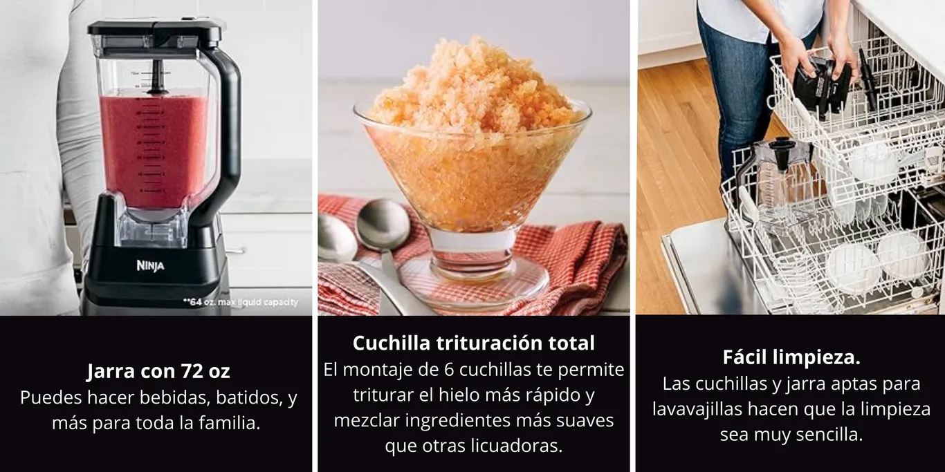 Tritura totalmente el hielo