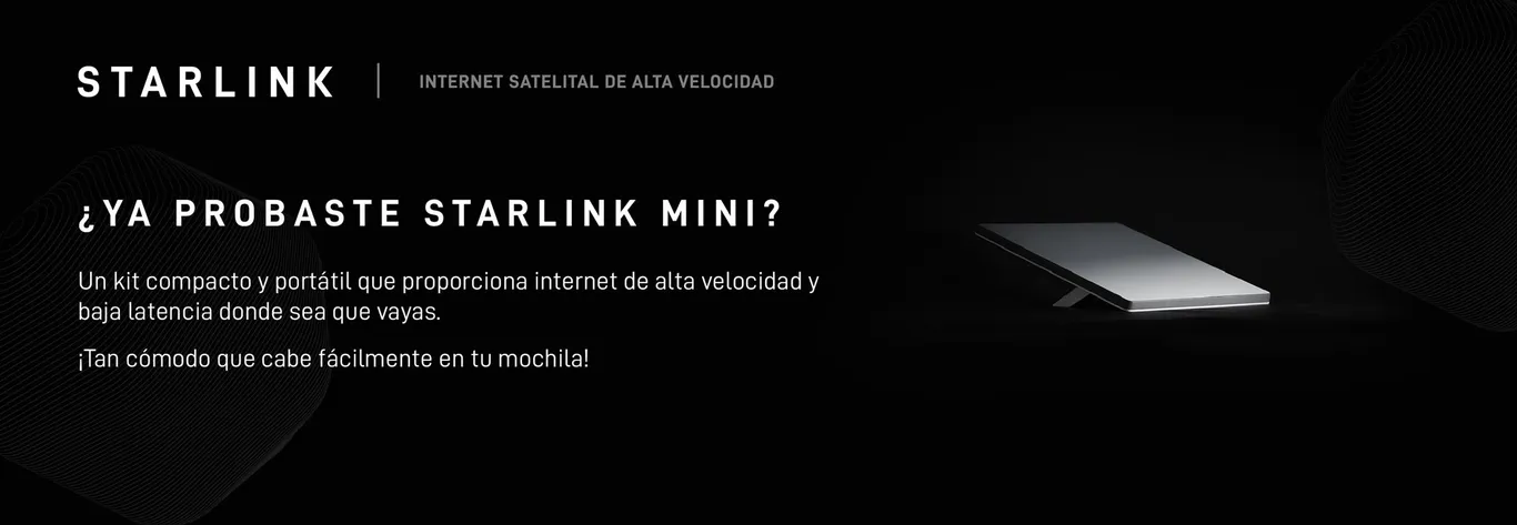 Starlink, internet satelital, router starlink