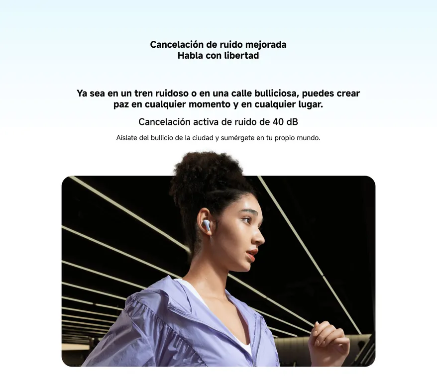 Cancelación de ruido audifonos Redmi Buds 6 Lite