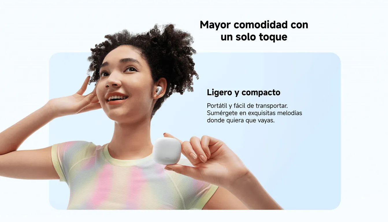 Diseño audifonos Redmi Buds 6 Lite