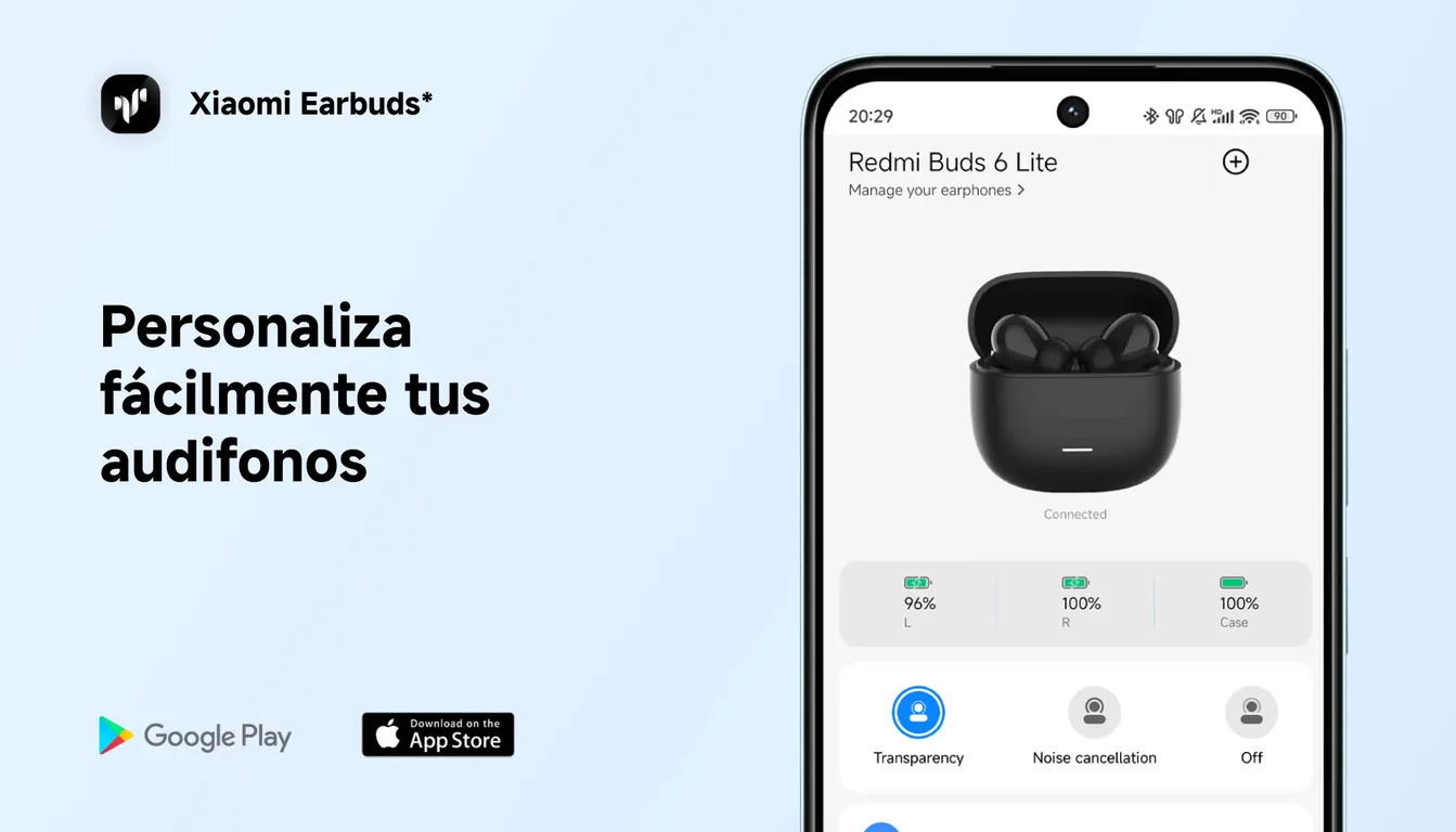 Conexión con Xiaomi Earbuds
