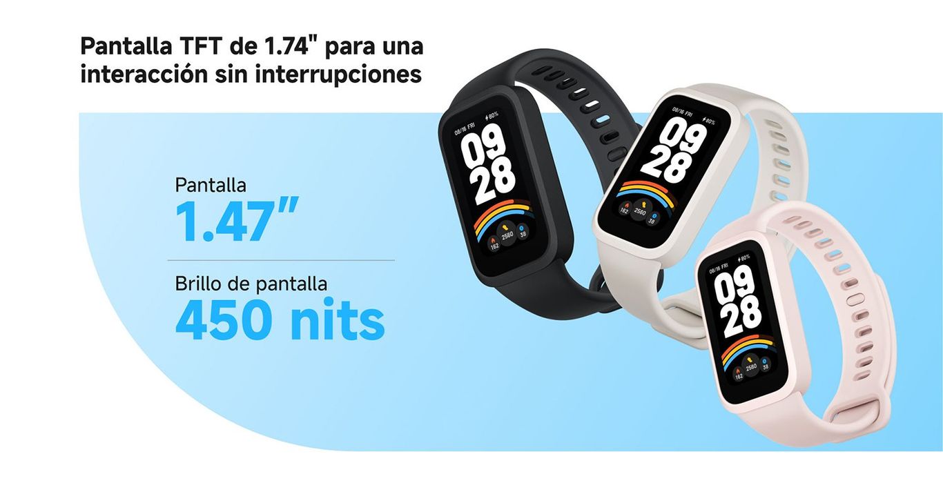 Pantalla Xiaomi Samrt Band 9 Active
