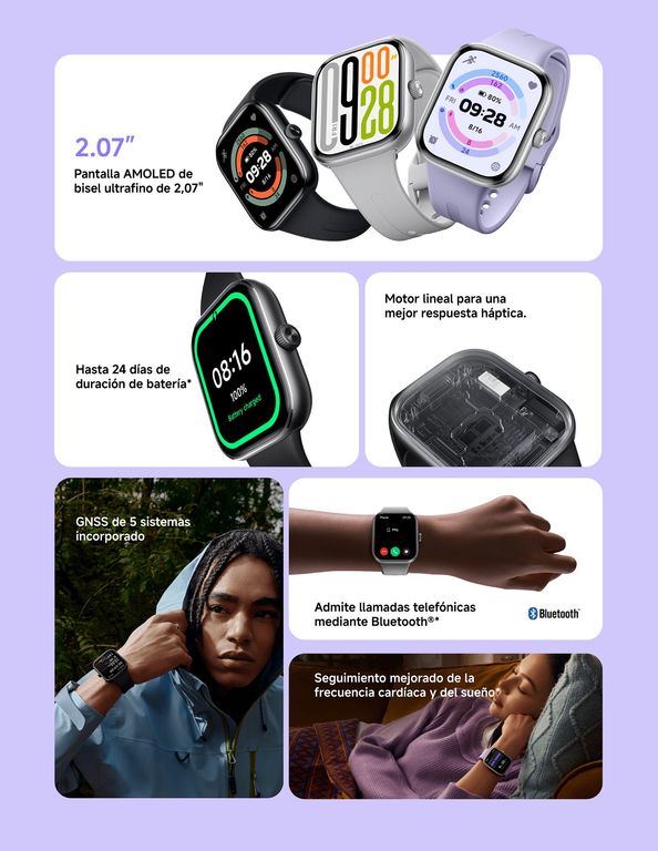 Caracteriscticas principales Redmi Watch 5