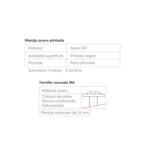 Manillas para muebles