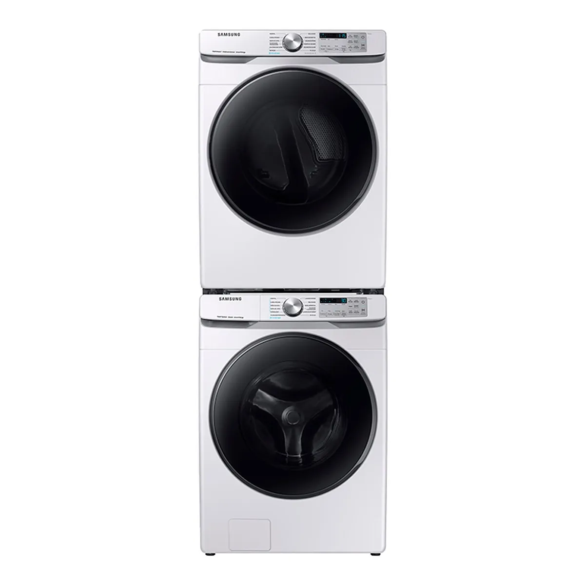 SAMSUNG - Combo Lavadora y Secadora 22KG Samsung WF22R6270AW/CO