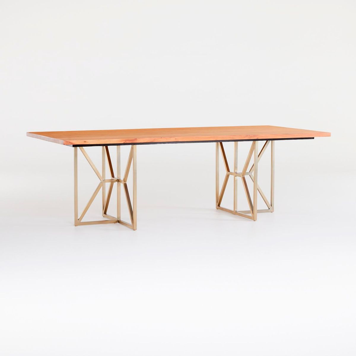 CRATE & BARREL - Mesa de comedor Hayes 8 puestos en Acacia