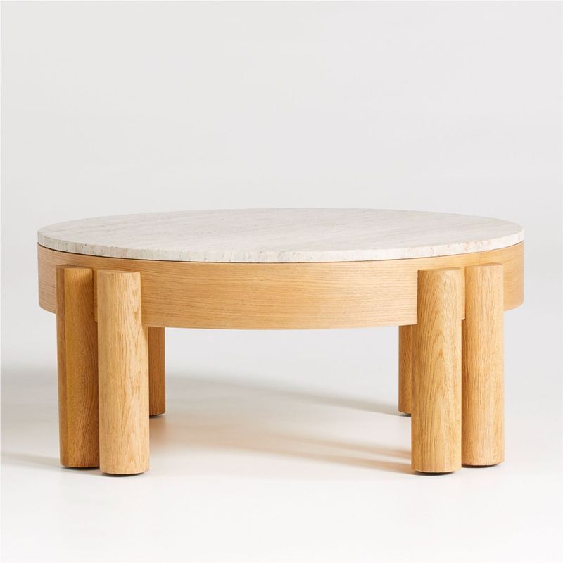CRATE & BARREL - Mesa de centro Oasis
