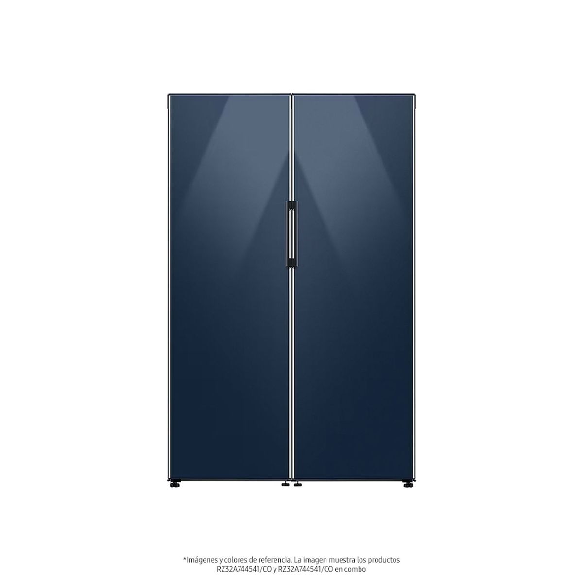 SAMSUNG - Combo Samsung Bespoke Neveras One Door 323 lt Azul