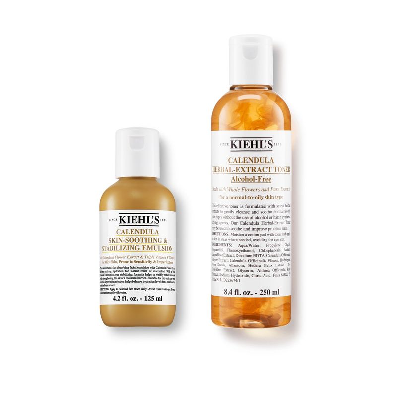 KIEHLS - Set de tratamientos facial Calma con Caléndula Kiehls Incluye: 2 productos