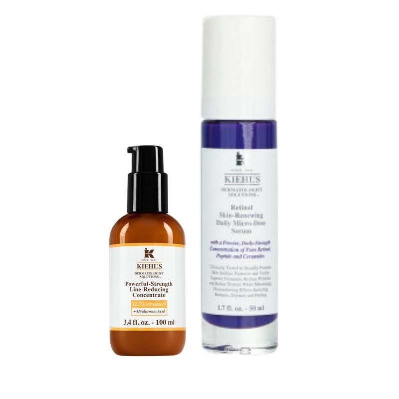 KIEHLS - Tratamientos antiedad Día y Noche Súper Serums Kiehls Incluye: 2 productos