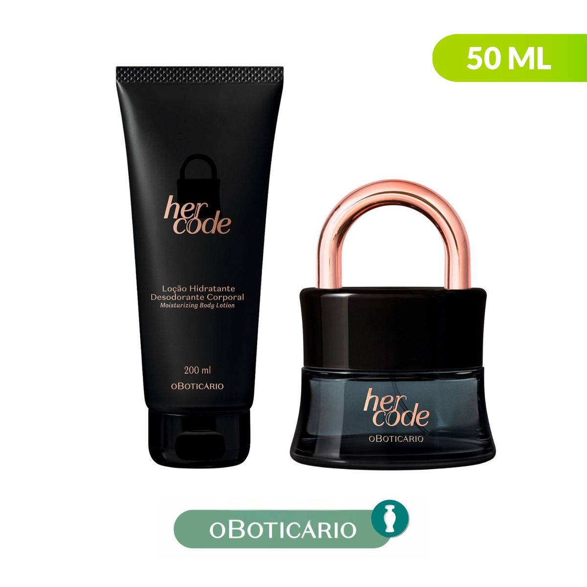 HER CODE - Set de Perfume Mujer HER CODE Incluye : 2 Productos