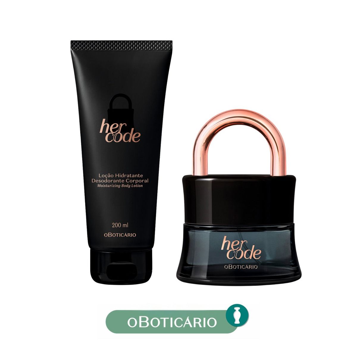 HER CODE - Set de Perfume Mujer HER CODE Incluye : 2 Productos