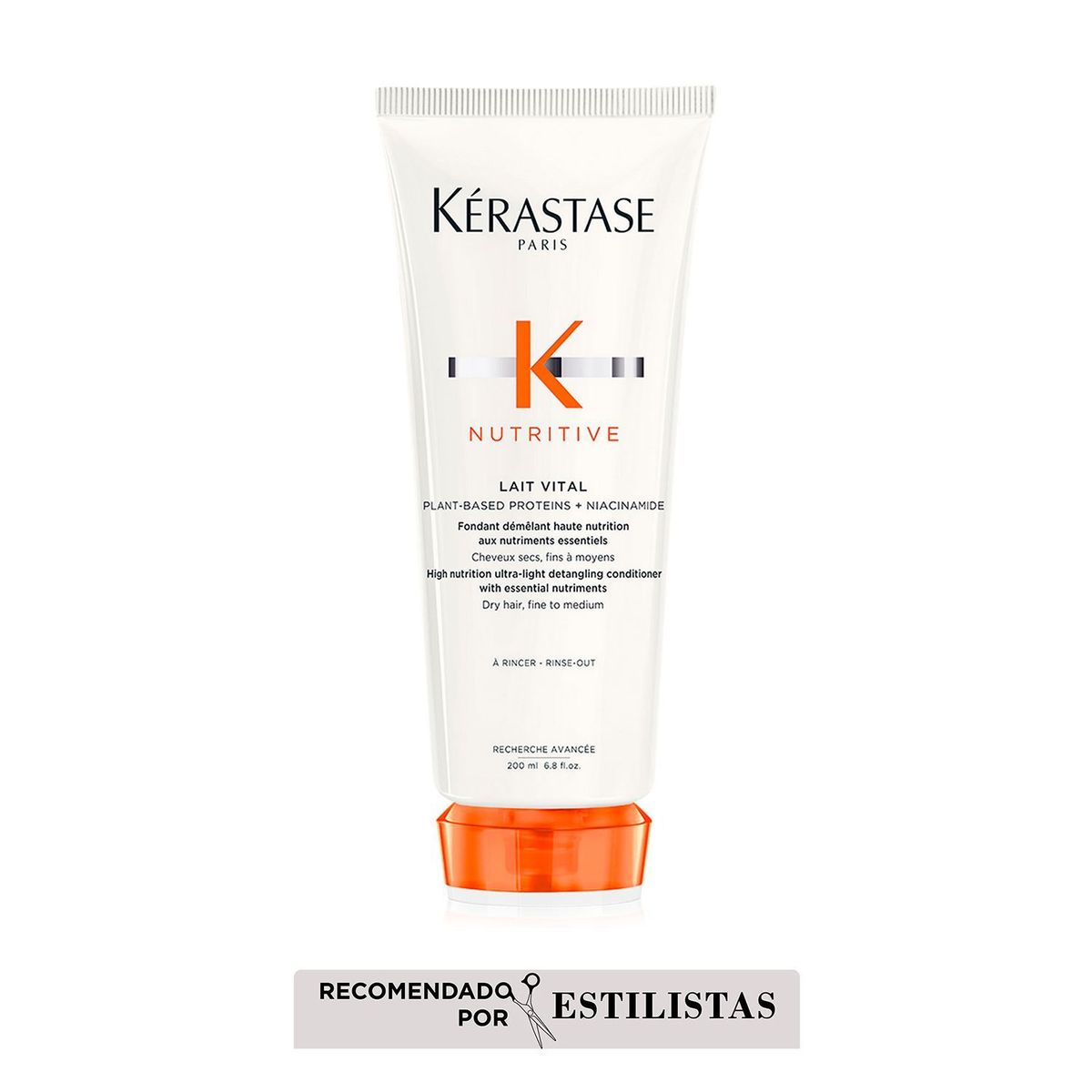 KERASTASE - Rutina Kérastase Nutritive para nutrición del cabello (shampoo 250ml + Acondicionador 200 ml+ Serum 90ml)