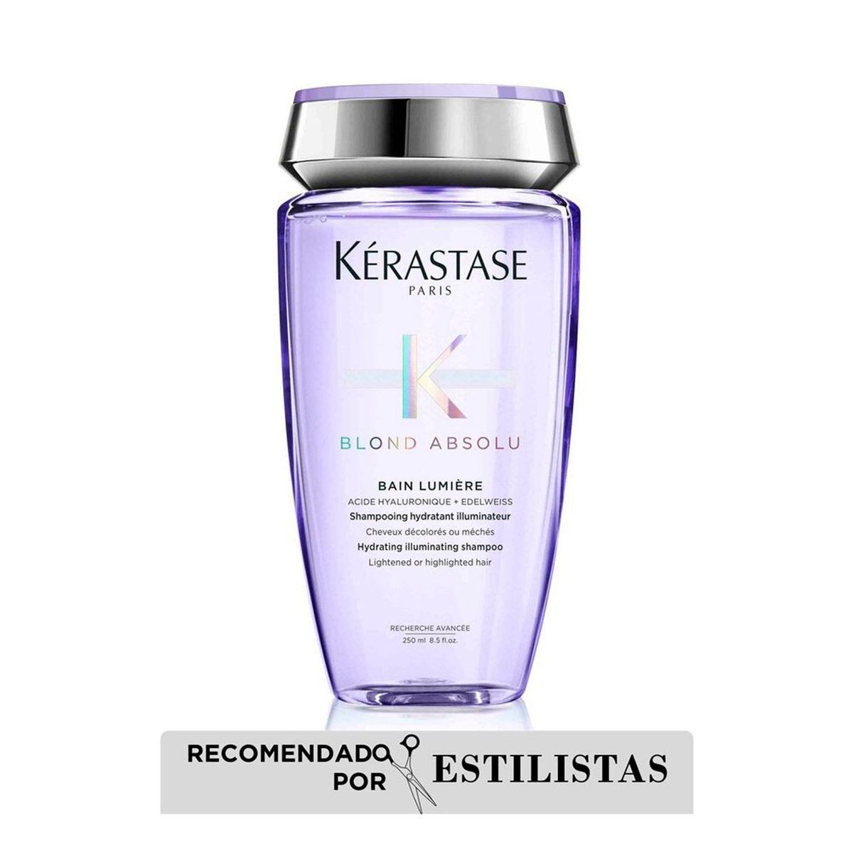 KERASTASE - Kit Blond Absolu kérastase x Summer -  Bain Lumiere 250ML, Aceite Blond Absolut LHuile Cicagloss 75ml, tote bag Black White