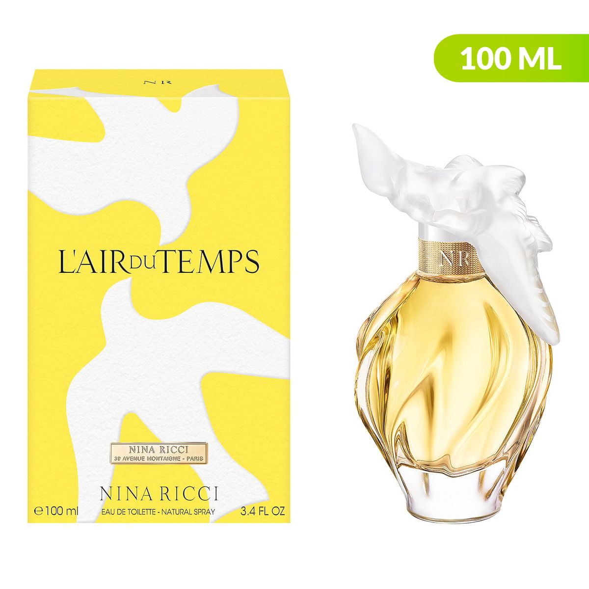 NINA RICCI - Nina Ricci L'Air Du Temps EDP Mujer 100 ML Nina Ricci