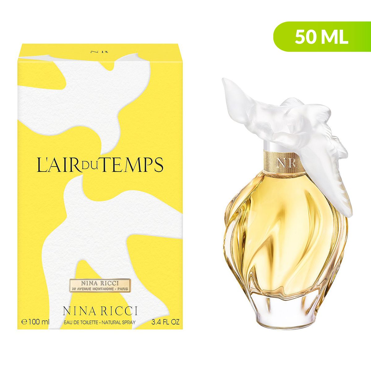 NINA RICCI - Nina Ricci L'Air Du Temps EDP Mujer 50 ML Nina Ricci