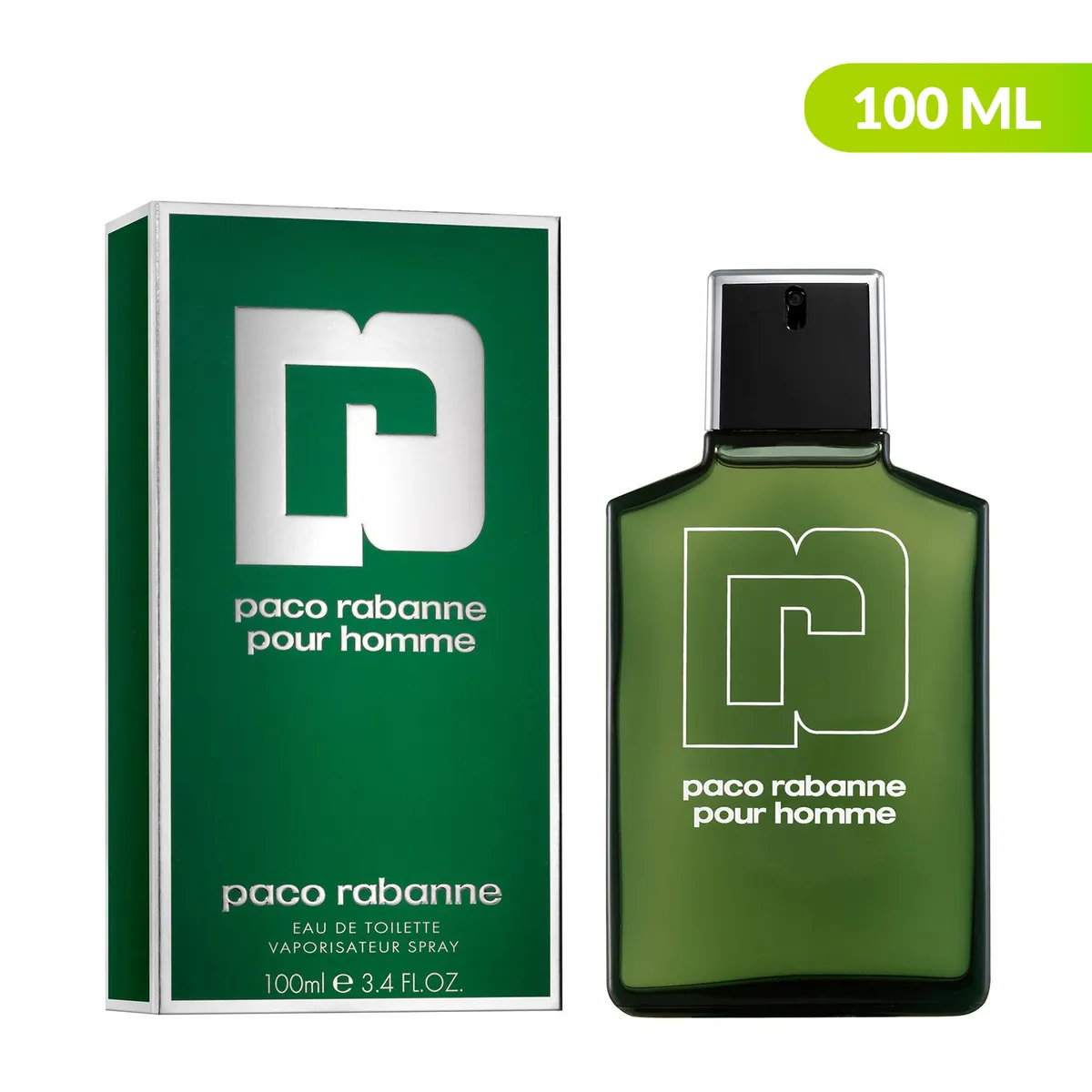 RABANNE - Perfume Paco Rabanne Pour Homme 100 Ml Eau De Toilette Hombre