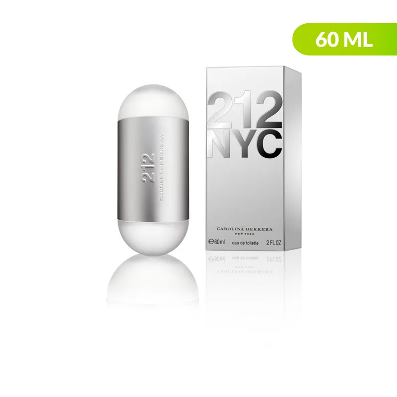 CAROLINA HERRERA - Perfume Carolina Herrera 212 Nyc Eau De Toilette 60 Ml Mujer