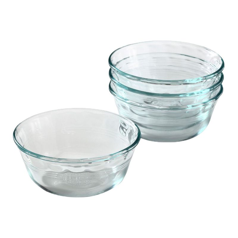 PYREX - Set x4 Dulceras 10 Onzas