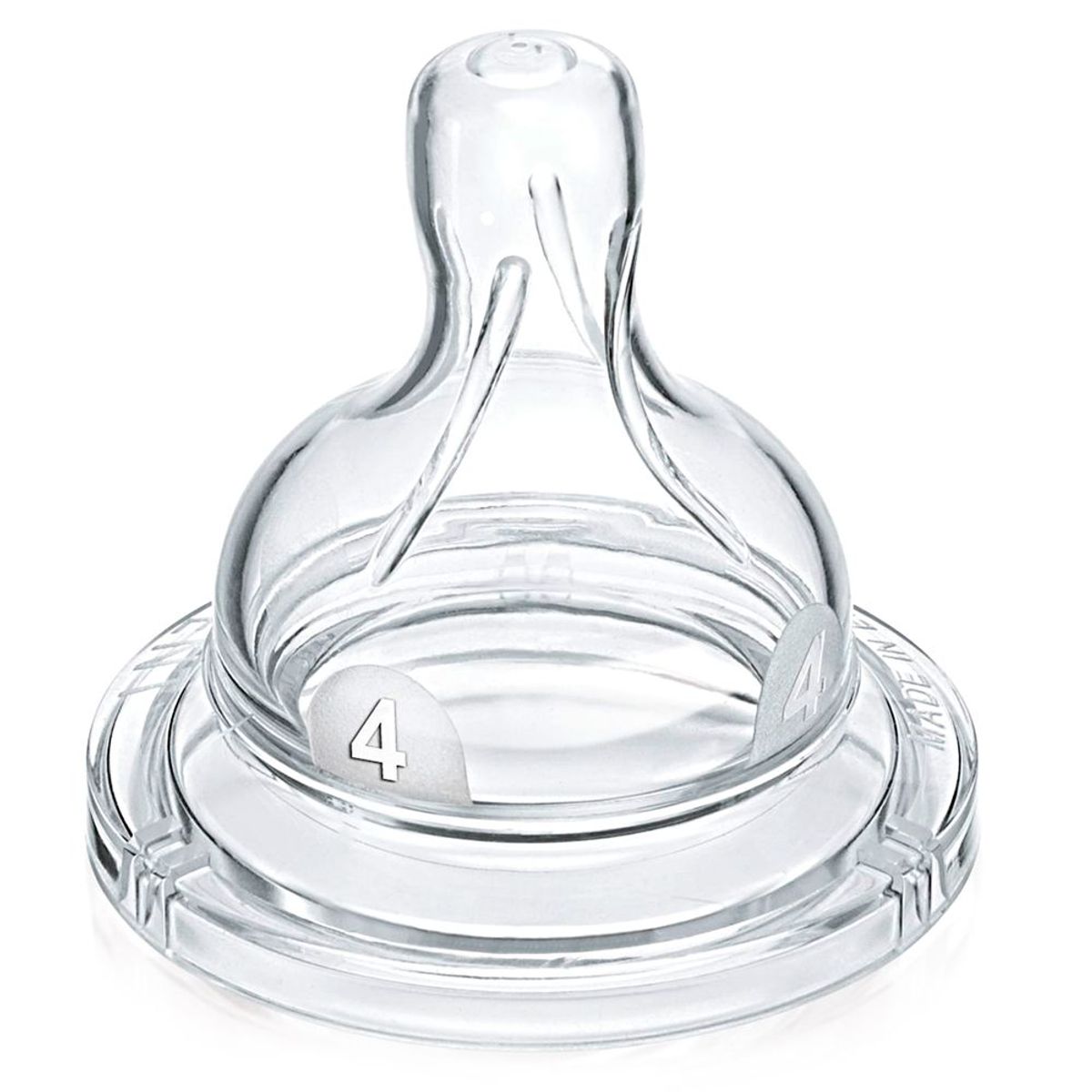 PHILIPS AVENT - Tetina Flujo Rápido Transparente Avent