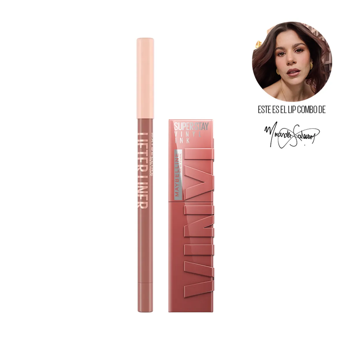 MAYBELLINE - Lip Combo Miranda Salaverry
