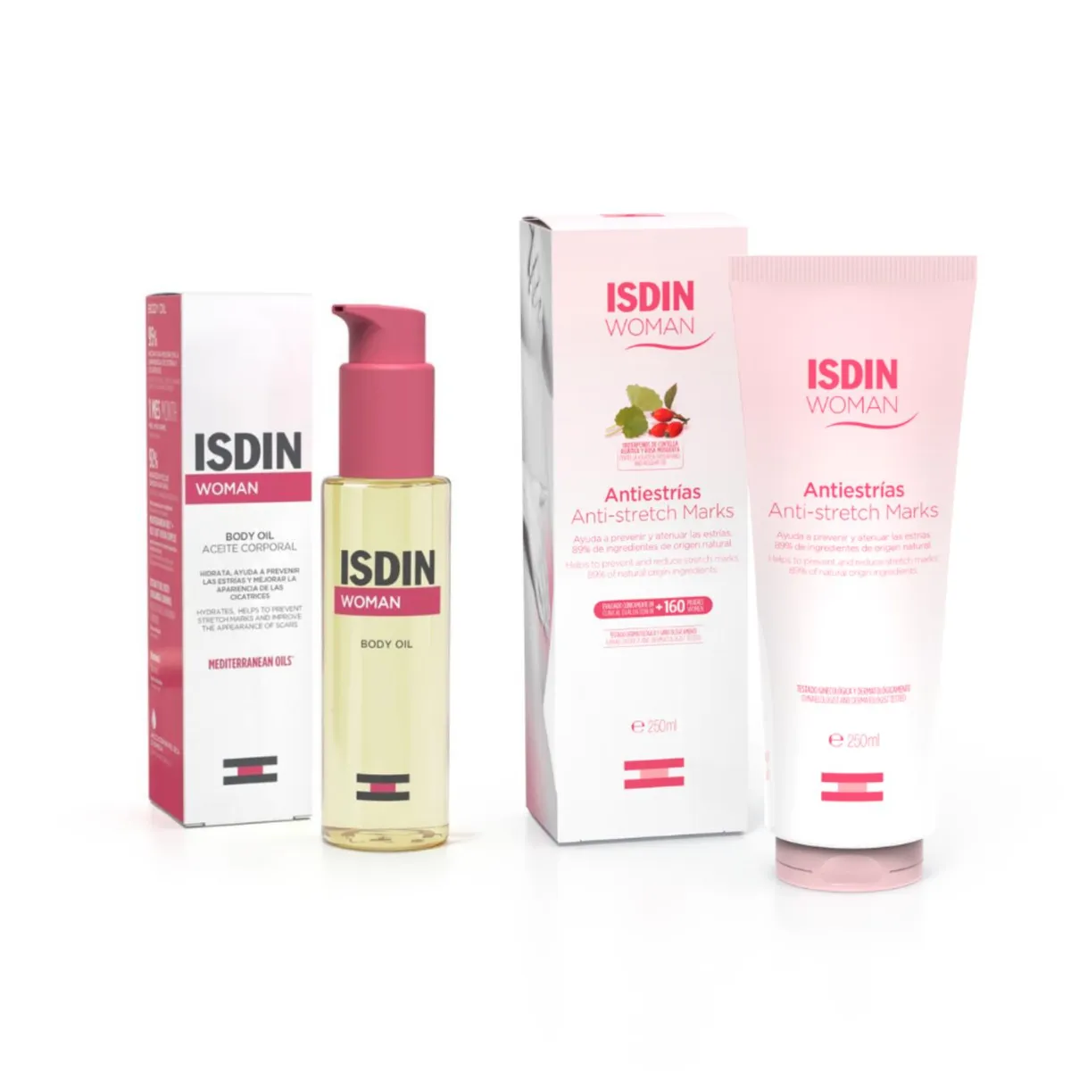ISDIN - Pack Isdin Woman Body + Woman Isdin Antiestrías
