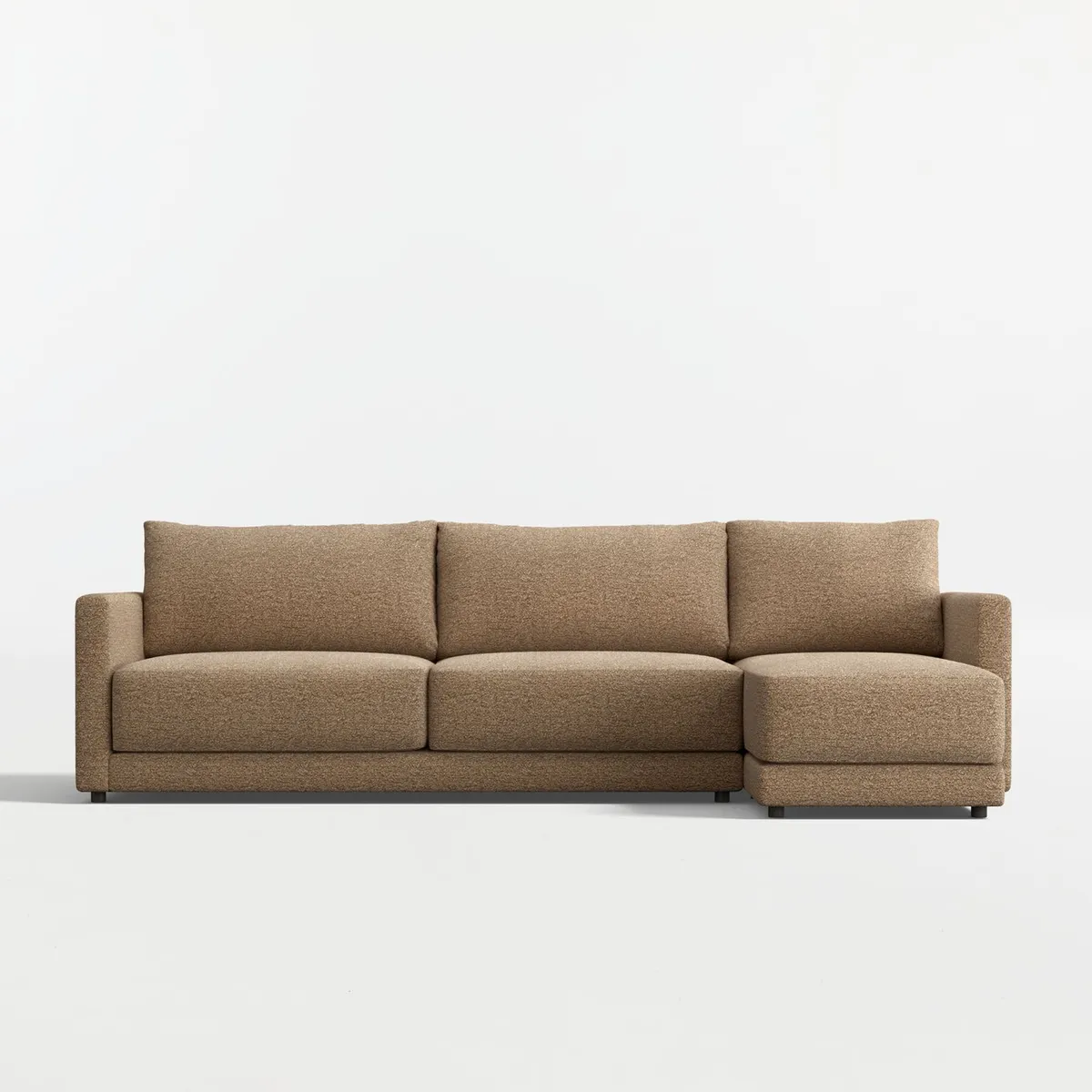 CRATE & BARREL - Seccional Gather Chaise Lounge 5 Cuerpos Izquierdo