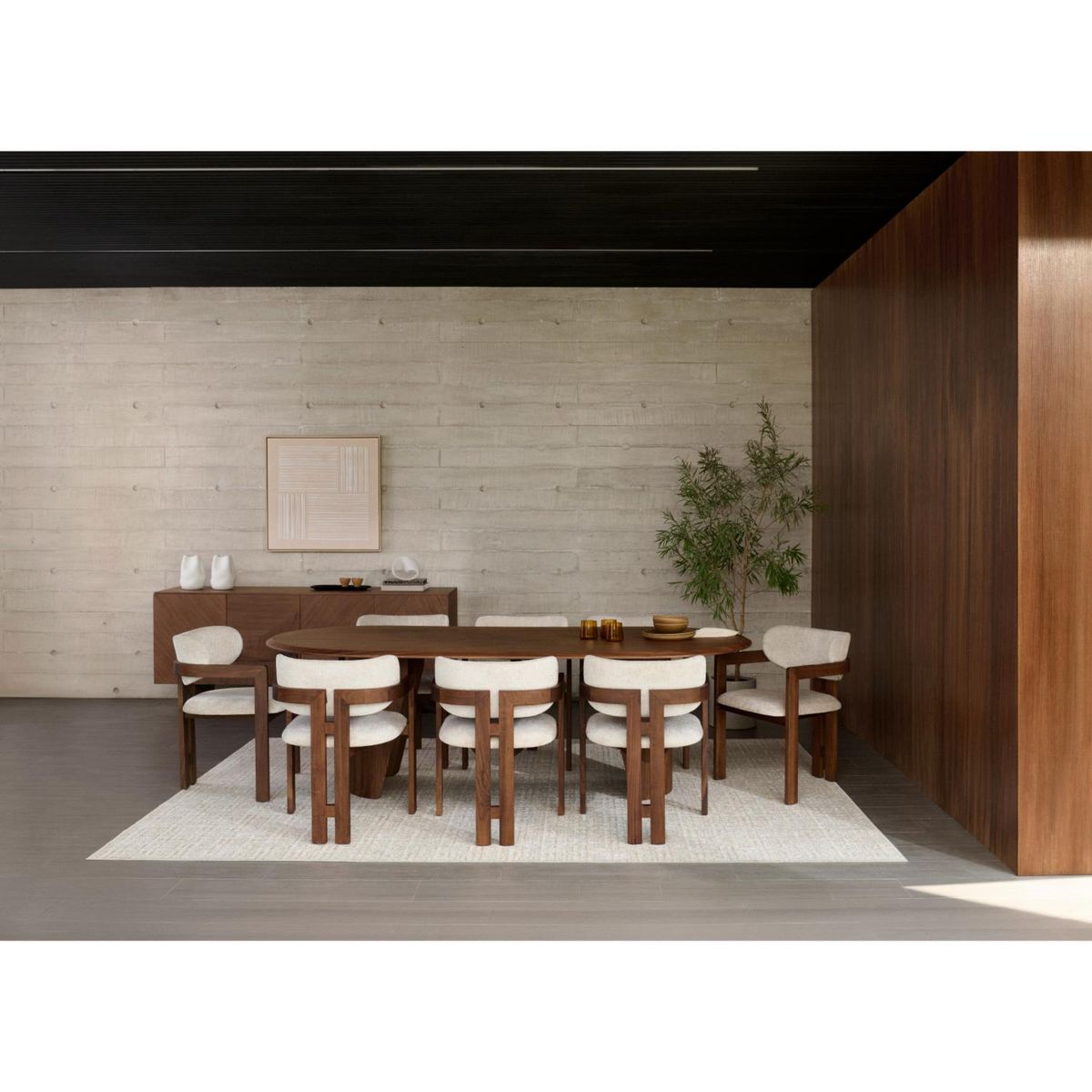 BASEMENT HOME - Juego de Comedor Luxe Opal 8 Sillas