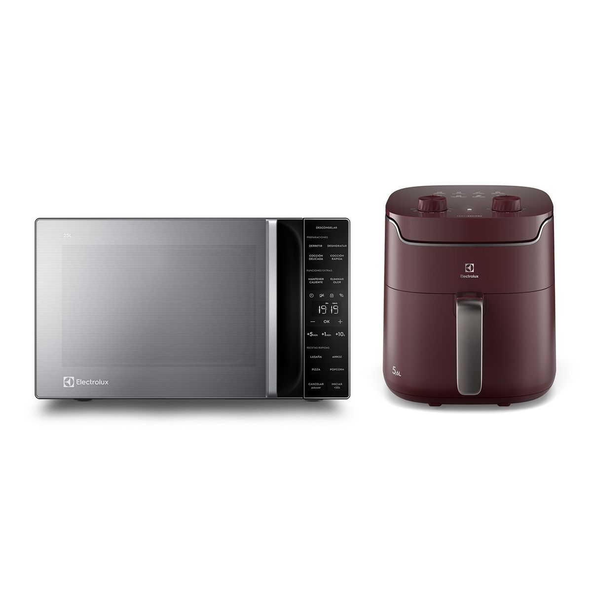 ELECTROLUX - Combo Microondas 25L + Freidora de Aire 5.6L
