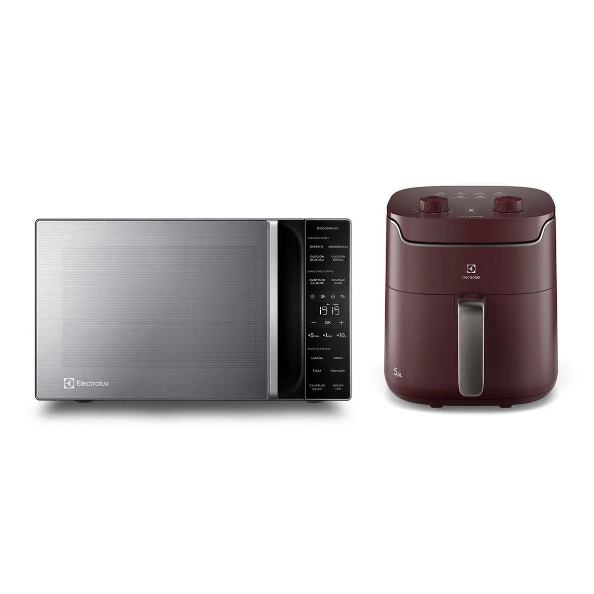 ELECTROLUX - Combo Microondas 25L + Freidora de Aire 5.6L