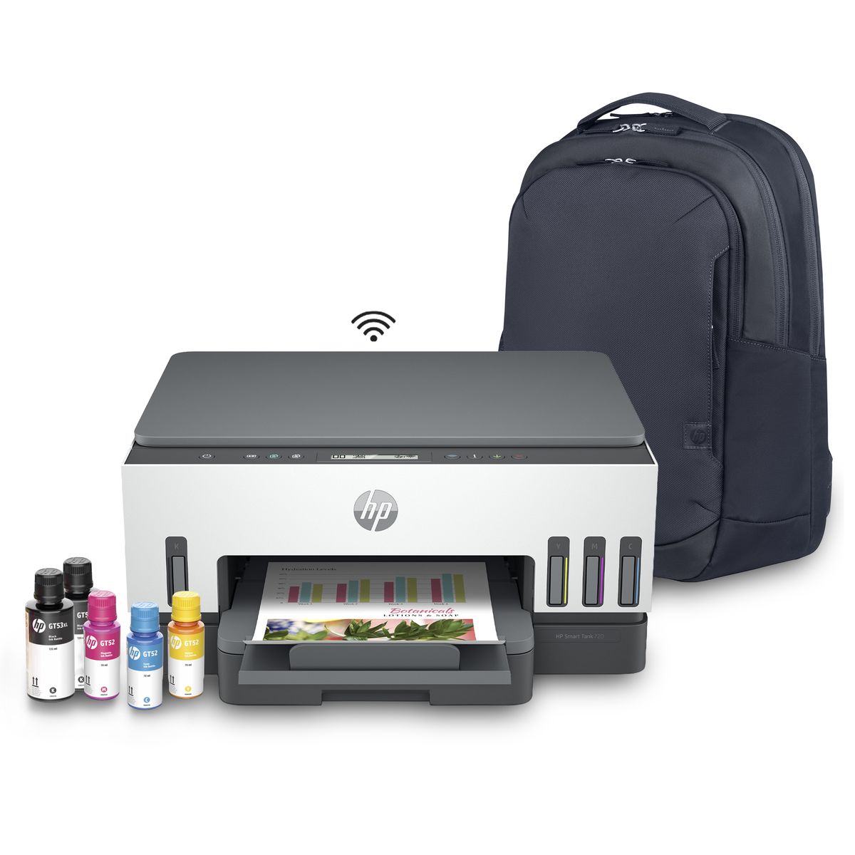HP - Impresora HP Smart Tank 720 + Mochila HP