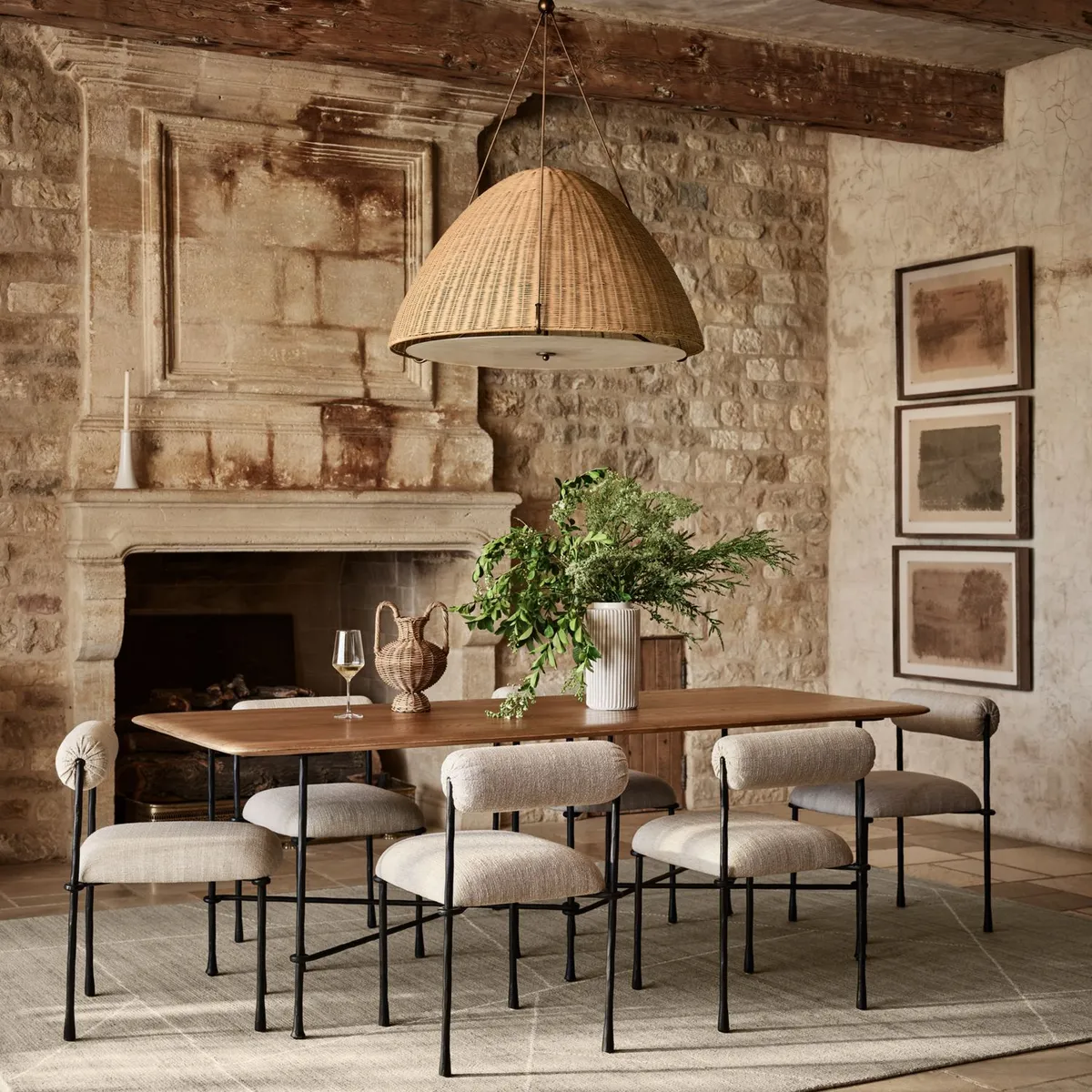 CRATE & BARREL - Set x 6 Sillas de Comedor Brussels