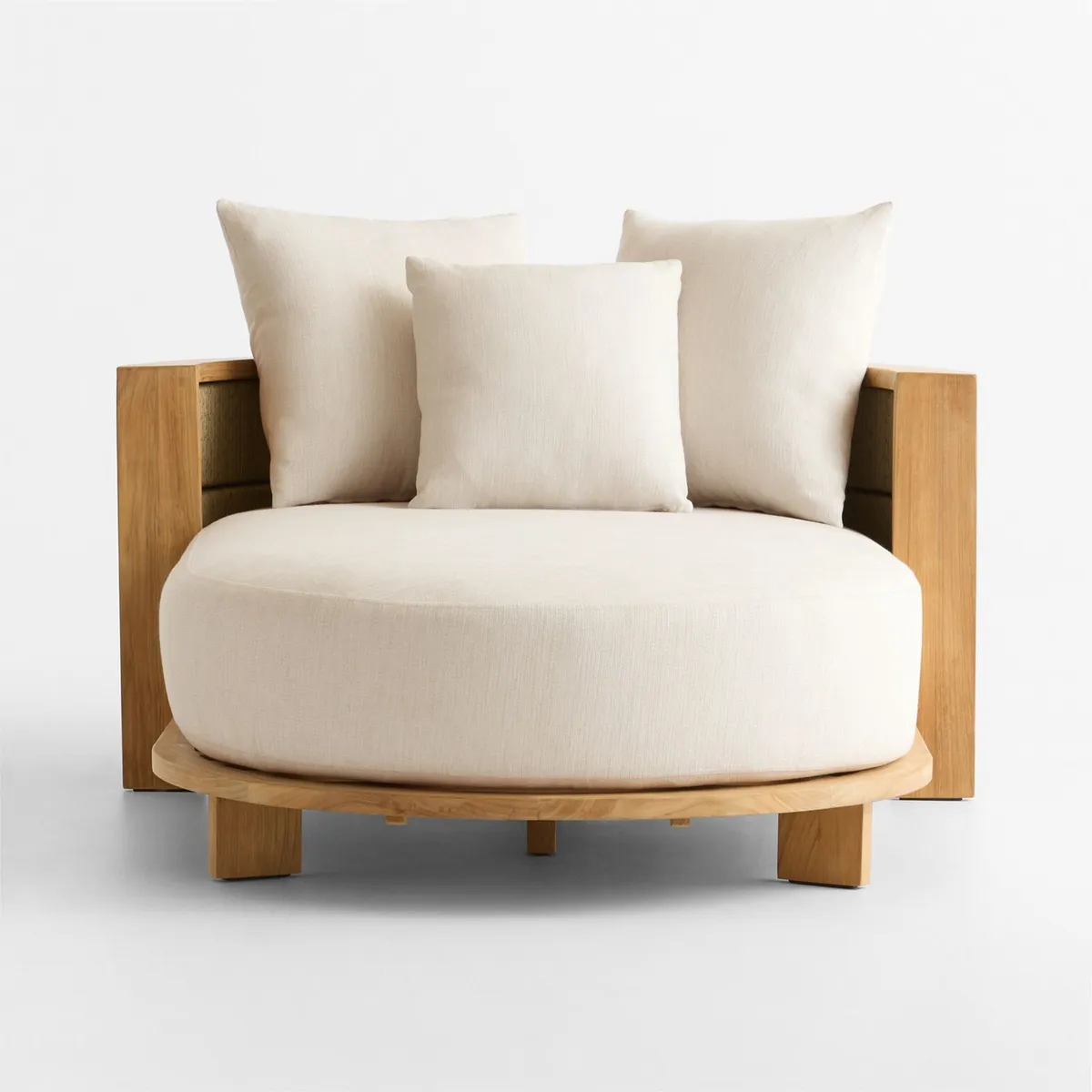 CRATE & BARREL - Chaise Lounge Bali Para Terraza