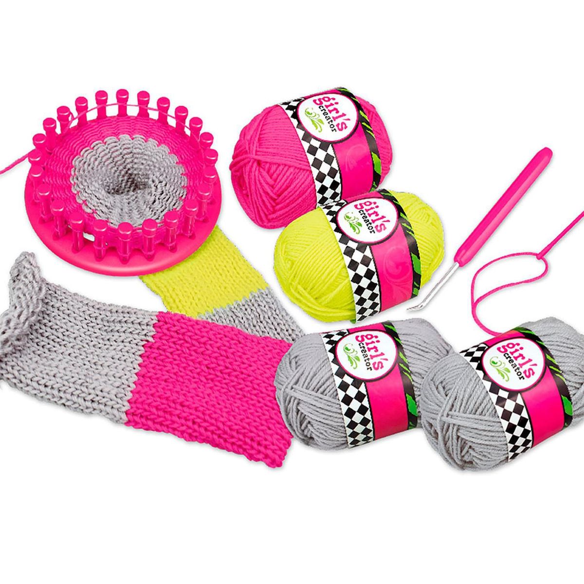 GENERICO - SET PARA TEJER BUFANDAS