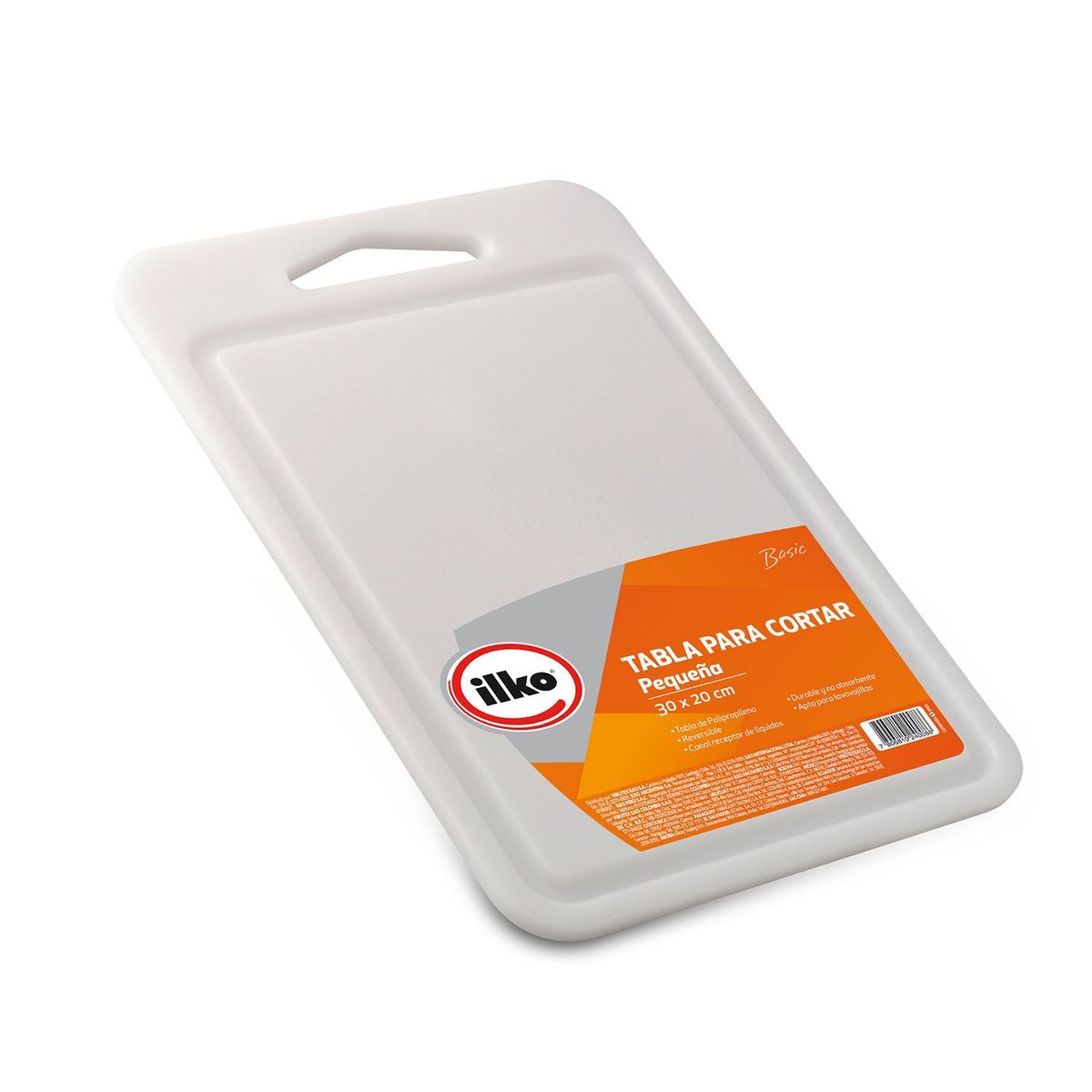ILKO - Tabla Para Picar Pequeña Clásica 29 x 22 cm