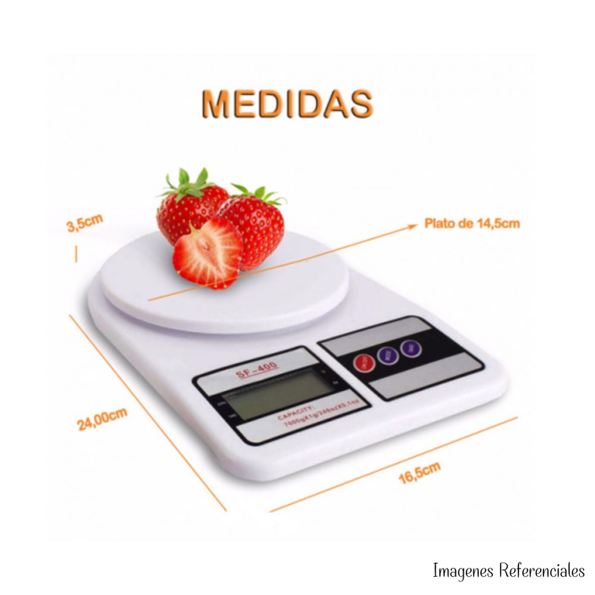 GENERICO - Balanza Gramera Electronica - SF-400