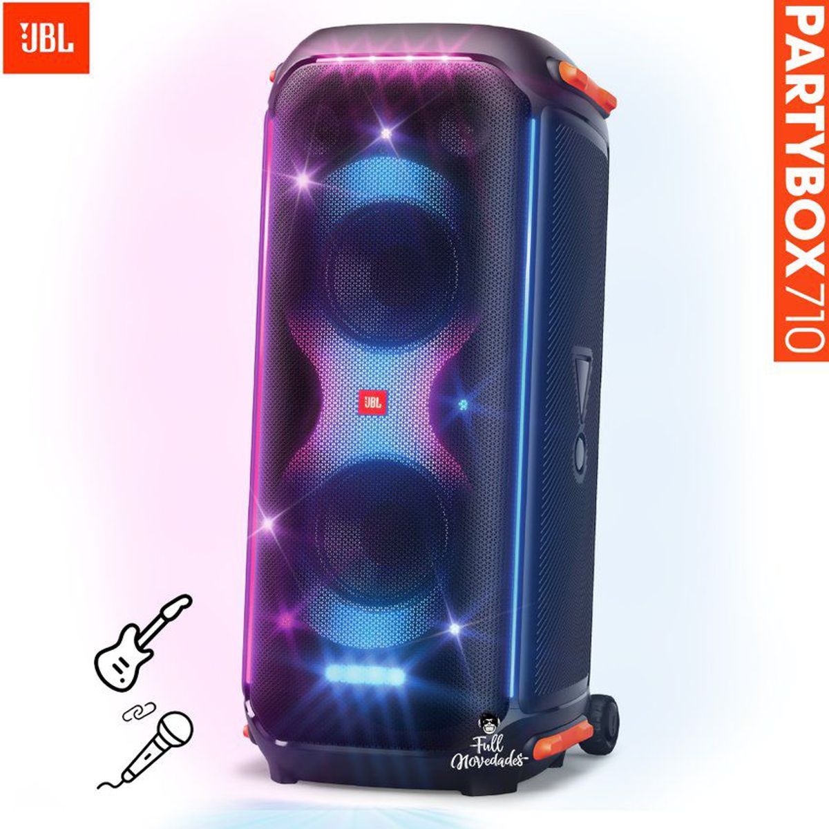 JBL - JBL PartyBox 710 Parlante Bluetooth 800W Portatil IPX4