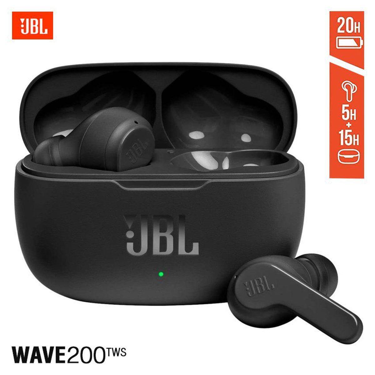 JBL - JBL Wave 200 Audifonos Bluetooth 5.0 IPX2 TWS 20Hrs Deep Bass