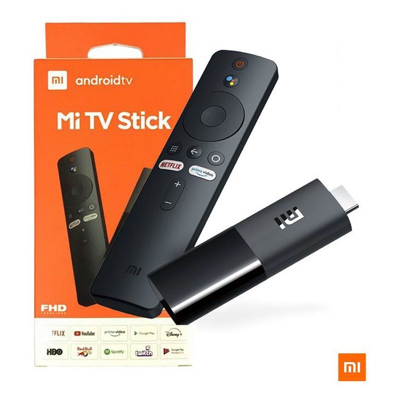 XIAOMI - Mi TV Stick Xiaomi Chromecast Android TV 9.0 Play Store