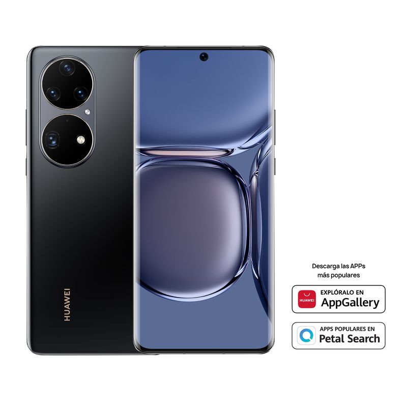 HUAWEI - HUAWEI Smartphone P50 Pro Negro 8GB 256GB Dual Sim.