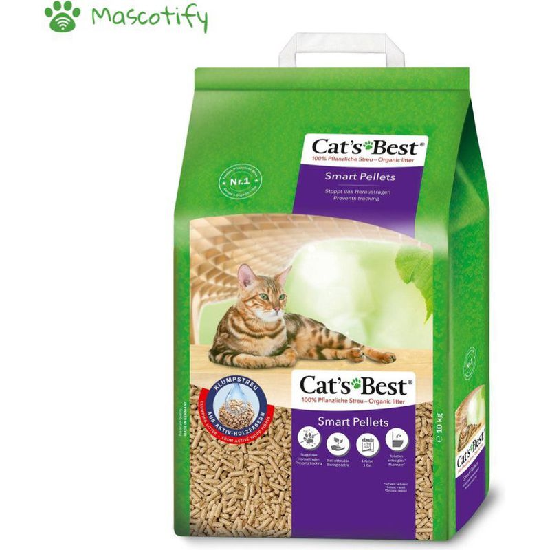 CATS BEST - Cats Best Smart Pellets - Arena para gatos 10kg