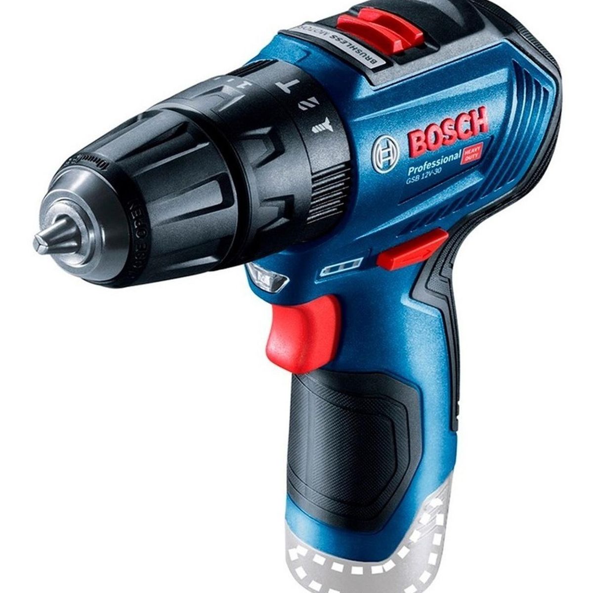 BOSCH - Taladro Percutor Atornillador  3/8" GSB 12V-30 12V sin batería