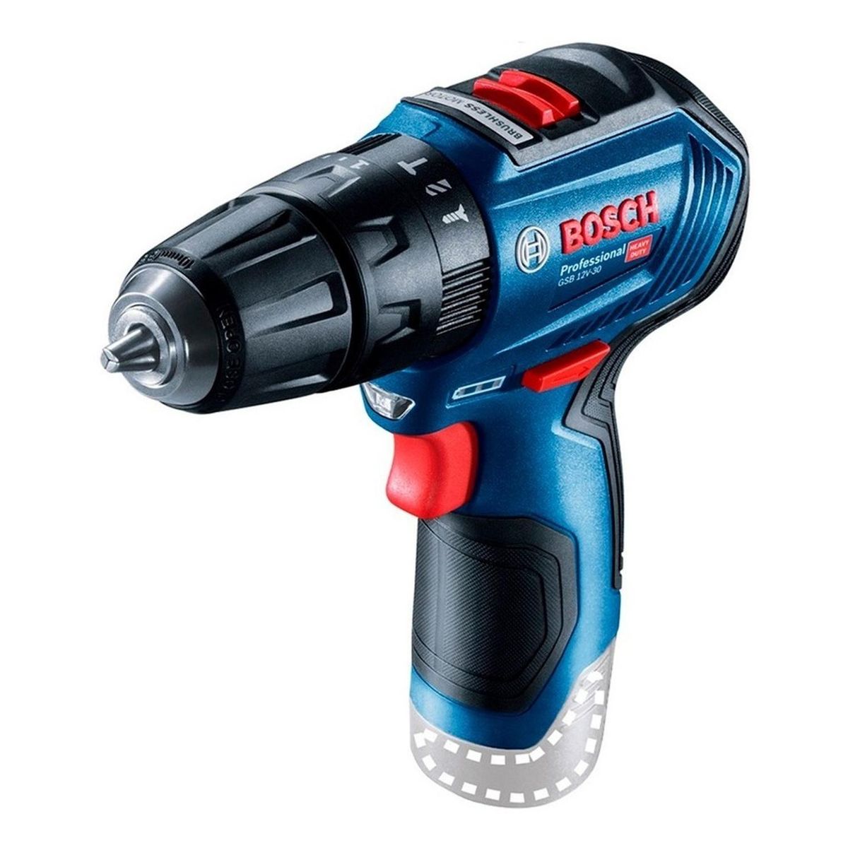 BOSCH - Taladro Percutor Atornillador  3/8" GSB 12V-30 12V sin batería